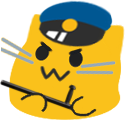 CatPolice emote for Discord