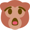 Open_Mouth_Monkey emote for Discord