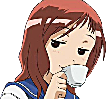 Smug_sip emote for Discord