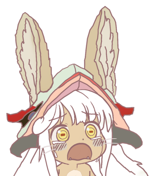 Nanachi_Shocked emote for Discord