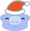 wumpussanta emote for Discord