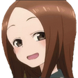 SmugTakagi emote for Discord