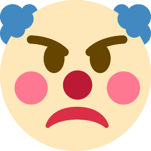 madclown emote for Discord