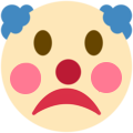 sadclown emote for Discord