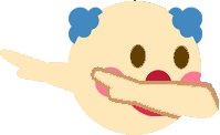 clowndab emote for Discord