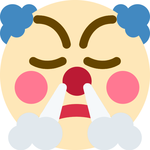clownfrustrated emote for Discord