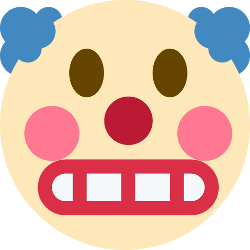 clowngrimace emote for Discord