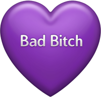Badbitchheart emote for Discord
