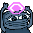 Pepe_NitroBoost emote for Discord