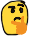 thinking emote for Discord