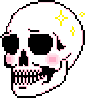 skullsparkling emote for Discord