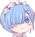 Rem emote for Discord