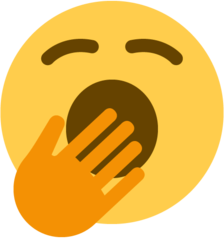 yawning_face emote for Discord