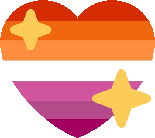 lesbian_pride_heart emote for Discord
