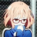 MiraiBlush emote for Discord