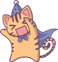 supertigre_party emote for Discord