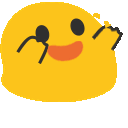 blob_happy emote for Discord