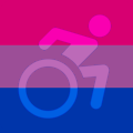 biWheelchair emote for Discord
