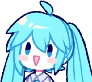 MikuHappy emote for Discord