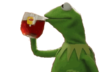 kermit_sips_tea emote for Discord