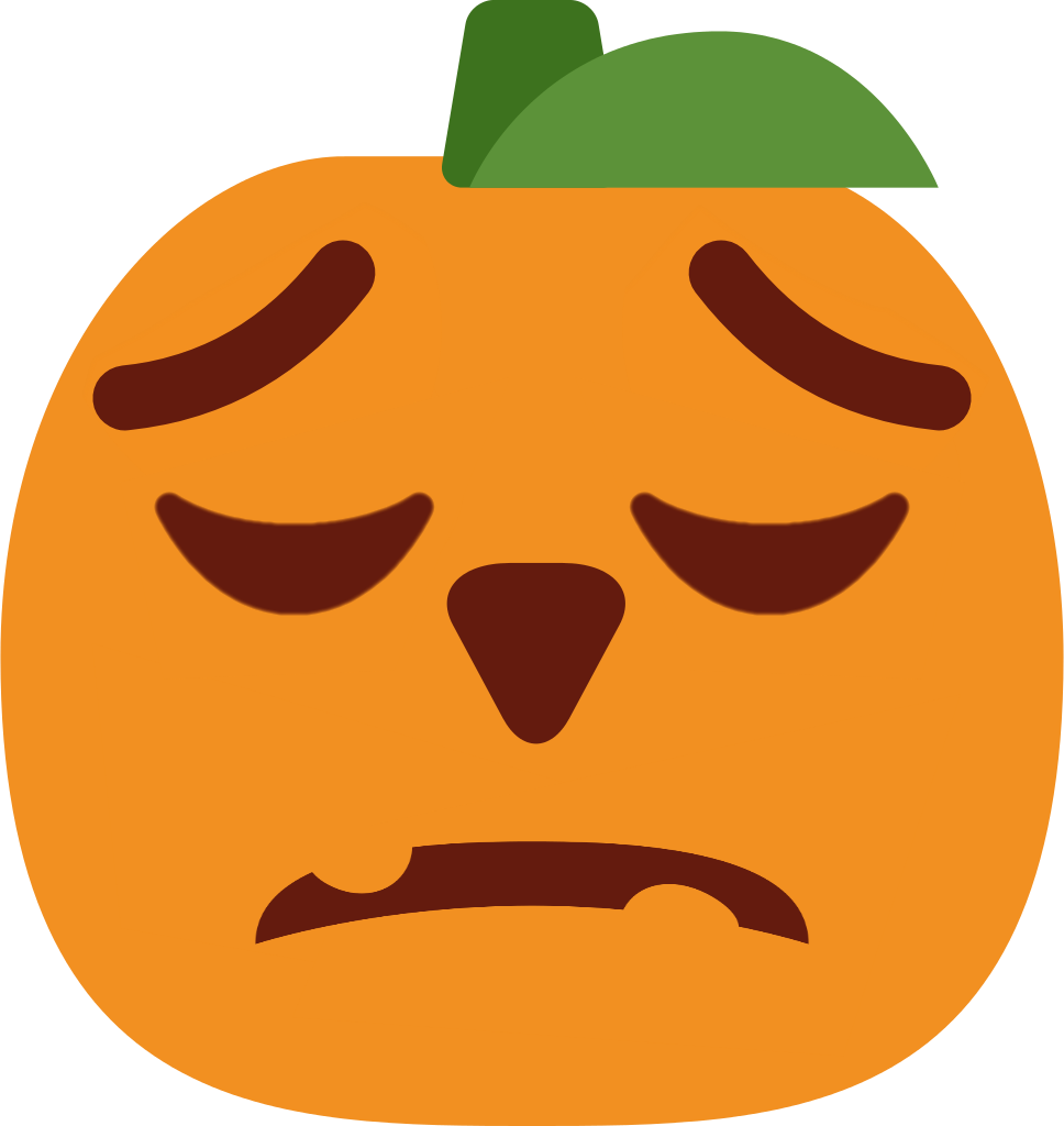 pensivepumpkin emote for Discord