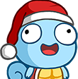 CaraputeChristmas emote for Discord