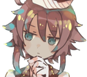 BrownieThink emote for Discord