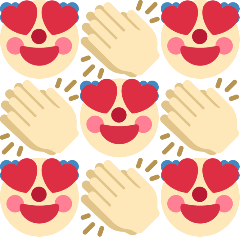 clownworld emote for Discord