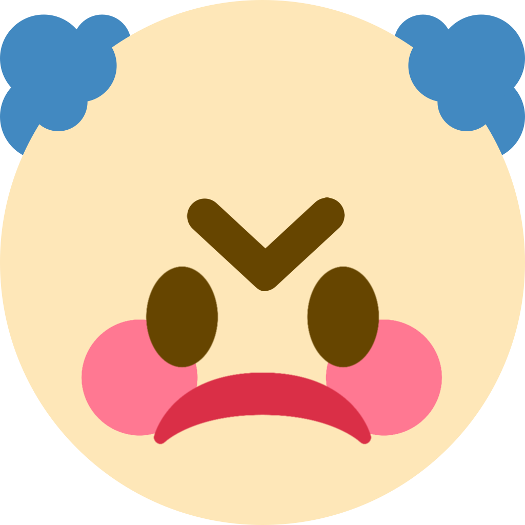 angry_clown_2 emote for Discord