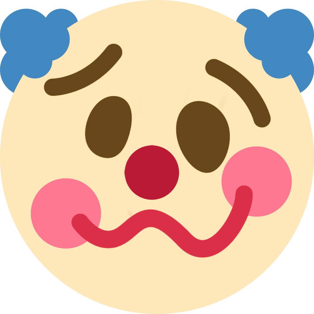 woozy_clown emote for Discord