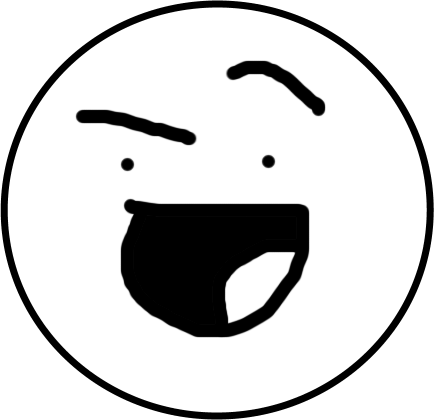 Happy_with_a_eyebrow emote for Discord