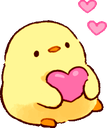 chickheart emote for Discord
