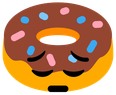 pensive_donut emote for Discord