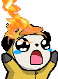 BurningPanda emote for Discord