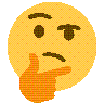 Thinking_SpinningReverse emote for Discord