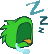 greenpufflezzz emote for Discord