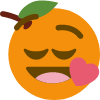 Luv_Orange emote for Discord
