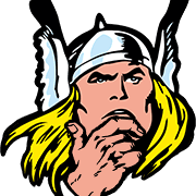 ThinkingThor emote for Discord