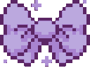 purpleribbon emote for Discord