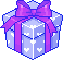 purplepresent emote for Discord
