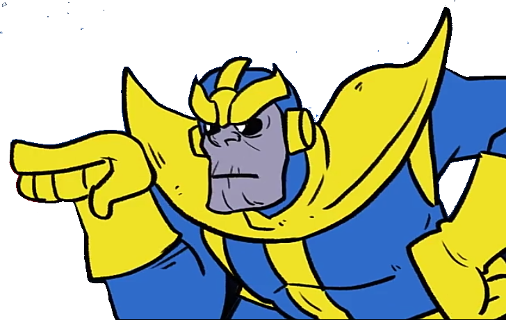 ThanosPoint emote for Discord