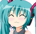 mikuhappy emote for Discord