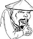 HappyChineseMerchant emote for Discord