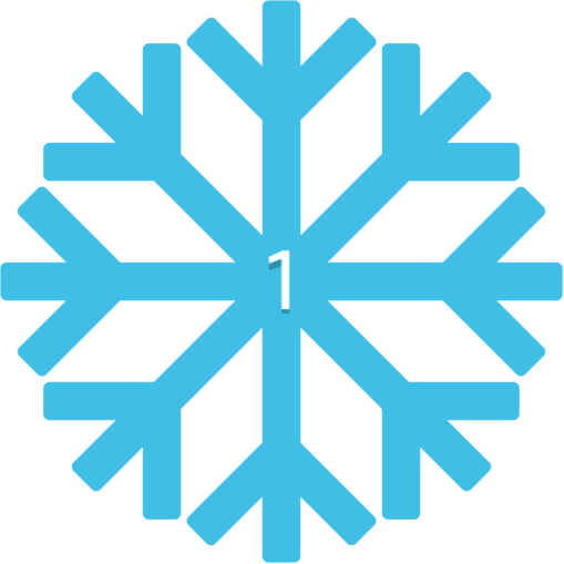 Pinged_Snowflake_Normal emote for Discord