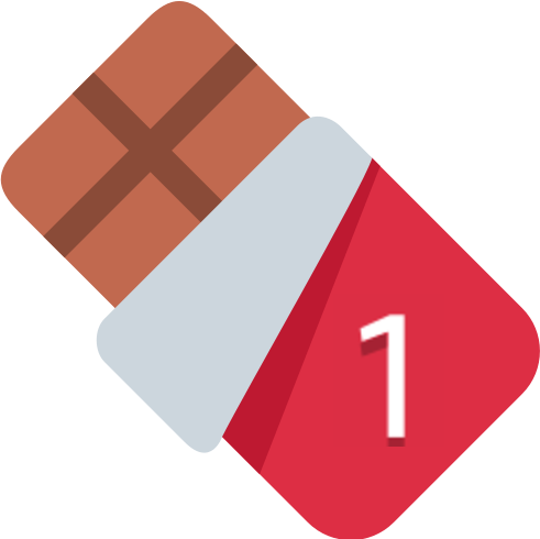 Pinged_Candy_Bar emote for Discord