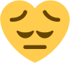 PensiveHeart emote for Discord