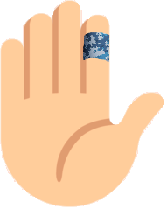 bandaid_hand emote for Discord