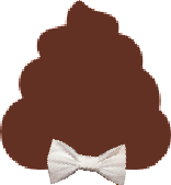 bowtie_poop emote for Discord