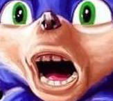 SurprisedSonic emote for Discord
