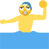 water_polo_grimace emote for Discord